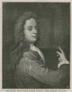 Saygıdeğer Joseph Addison by English School