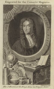 Saygıdeğer Robert Boyle by English School