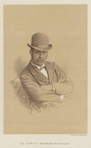 Saygıdeğer W T Wentworth-Fitzwilliam (lito) by English School