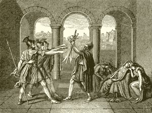Horatii by English School