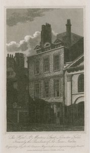 Otel, St Martins Caddesi, Leicester Meydanı, Londra; eskiden Sir Isaac Newton