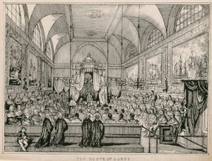 Lordlar Kamarası, Westminster, Londra by English School