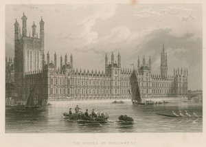 Parlamento Evleri, Westminster Sarayı, Londra by English School