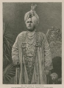 İmparatorluk Enstitüsü: Ekselansları Kapurthala Rajahı by English School