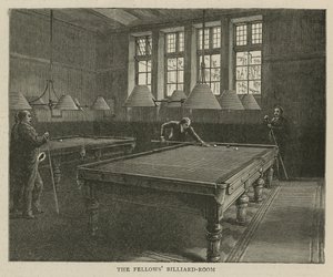 Imperial Institute: Fellows bilardo salonu by English School