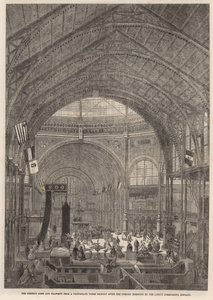 Uluslararası Sergi; batı kubbe ve transept by English School