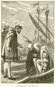 Kral Vasco da Gama'yı Ziyaret Ediyor by English School
