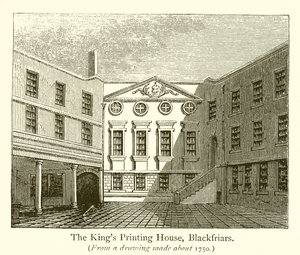 Kings Basımevi, Blackfriars
