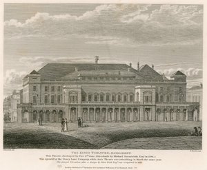 Kings Tiyatrosu, Haymarket, Londra by English School