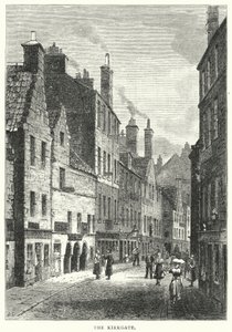 Kirkgate (gravür) by English School