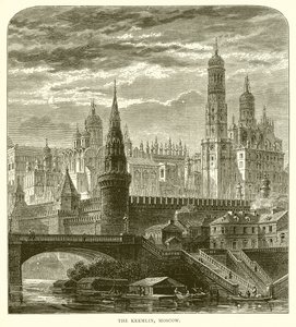 Kremlin, Moskova by English School
