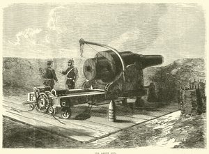 Krupp Silahı, Ekim 1870 by English School