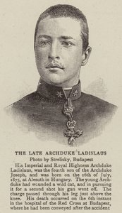 Geç Arşidük Ladislaus (gravür) by English School
