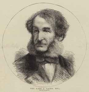Geç J Laird, MP (gravür) by English School