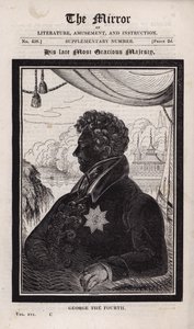 Geç Kral George IV by English School