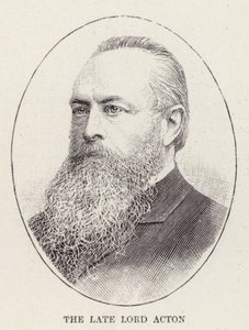 Merhum Lord Acton (gravür) by English School