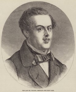 Geç Bay Wright, Komedyen (gravür) by English School