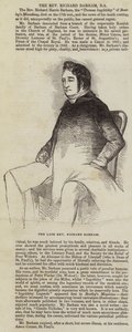 Rahmetli Muhterem Richard Barham (gravür) by English School
