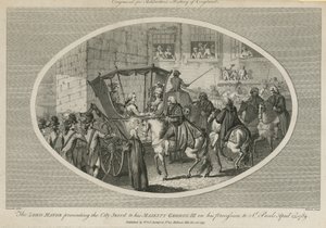 Lord Mayor, Şehir Kılıcını Majesteleri George III