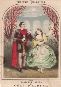 Lurline Dörtgeni, 1860 by English School