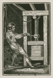 Makinist (gravür) by English School
