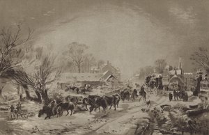 Posta Koçu (chromolitho) by English School