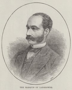 Lansdowne Markisi (gravür) by English School
