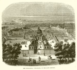 Menagerie, Versailles, Geçen Yüzyılda by English School