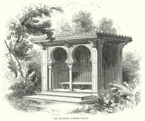Mağribi Yazlık Evi (gravür) by English School