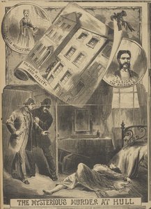 'Hull'daki Gizemli Cinayet', Resimli Polis Haberleri by English School