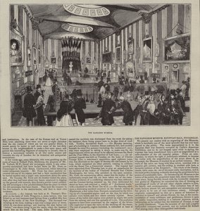Napolyon Müzesi, Mısır Salonu, Londra (gravür) by English School