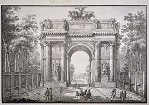 Narva Kapıları, St. Petersburg (lito) by English School