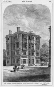 Ulusal Müzik Eğitim Okulu, Kensington (gravür) by English School