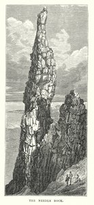 The Needle Rock (gravür) by English School