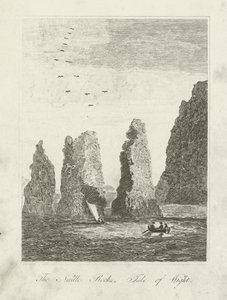 İğne Kayaları, Wight Adası by English School