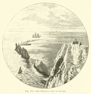 İğneler, Wight Adası by English School