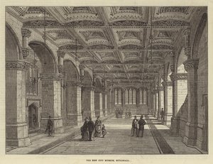 Yeni Şehir Müzesi, Guildhall (gravür) by English School