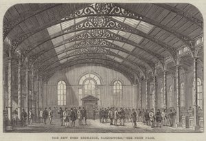 Yeni Mısır Borsası, Basingstoke (gravür) by English School