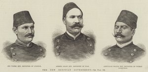Yeni Mısır Hükümeti (gravür) by English School