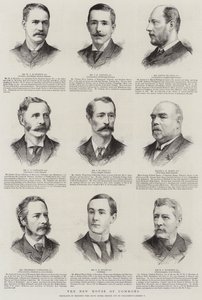 Yeni Avam Kamarası (gravür) by English School