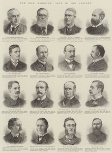 Yeni Bakanlık, "Kabinde Değil" (gravür) by English School
