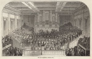 Yeni Orkestra, Exeter Hall, Londra by English School