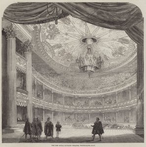 The New Royal Pavilion Theatre, Whitechapel-Road (gravür) by English School