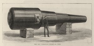 Yeni Woolwich Bebek, 81 Ton (gravür) by English School