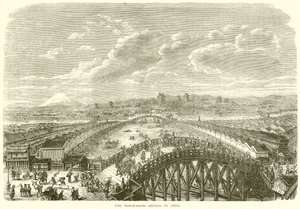 The Nihon-Bashi - Yedo'da Köprü by English School