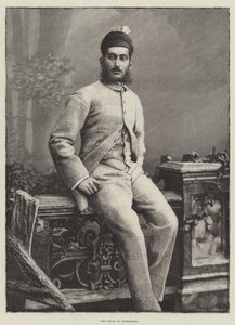Haydarabad Nizamı (gravür) by English School