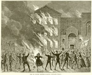 Newgate Hapishanesini Yakan Popery İsyancıları Yok by English School