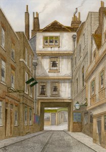 Old Bull Inn, Aldgate by English School