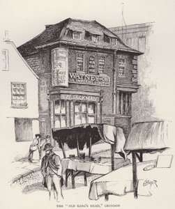 Eski Kralın Başı, Croydon (taş) by English School