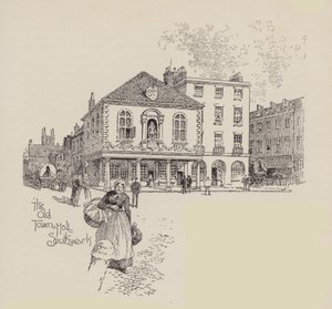 The Old Town Hall Southwark (lito) by English School